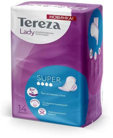 Фото TerezaLady Super, прокладки урологические, 14 шт.