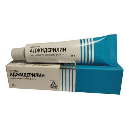 Фото Аджидерилин, крем для наружного применения 1% 15г, 1 шт.