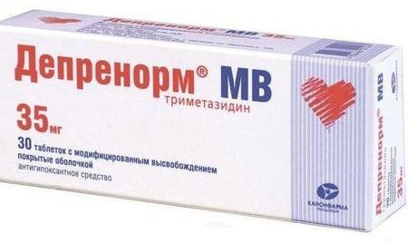 Фото Депренорм МВ, таблетки пролонг. покрыт. плен. об. 35 мг, 30 шт.