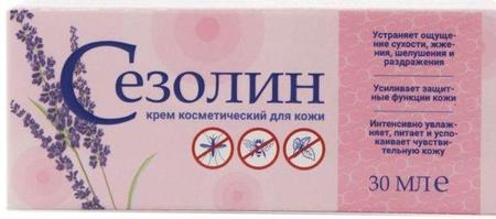 Фото Сезолин, крем для кожи косметический, 30 мл