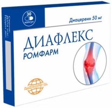 Фото Диафлекс-Ромфарм, капсулы 50 мг, 30 шт.
