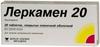 Фото Леркамен 20, таблетки покрыт. плен. об. 20 мг, 28 шт.
