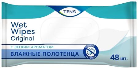 Фото Тена Wet Wipes Original полотенца влажные х48