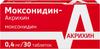 Фото Моксонидин-Акрихин, таблетки покрыт. плен. об. 0.4 мг, 30 шт.