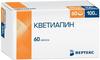 Фото Кветиапин, таблетки покрыт. плен. об. 100 мг, 60 шт.