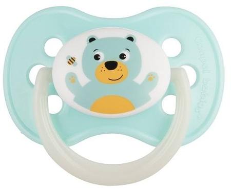 Фото Соска-пустышка круглая латексная Animals (0-6 месяцев)