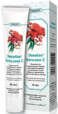 Фото Эвкабал Бальзам С, эмульсия, 40 мл