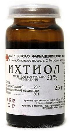 Фото Ихтиол, мазь 20% (Тверская фармацевтическая фабрика), 25 г