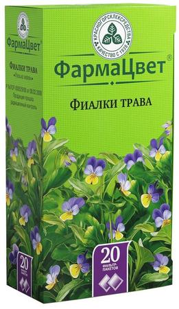 Фото Фиалки трава, пакетики 1.5 г, 20 шт.