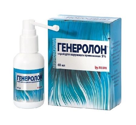 Фото Генеролон, спрей 5%, 60 мл