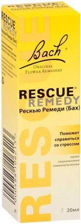 Фото Рескью Ремеди (Бах), капли, 20 мл