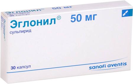 Фото Эглонил, капсулы 50 мг, 30 шт.