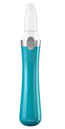 Фото Шолл Velvet Smooth, голубая электрическая пилка для ногтей