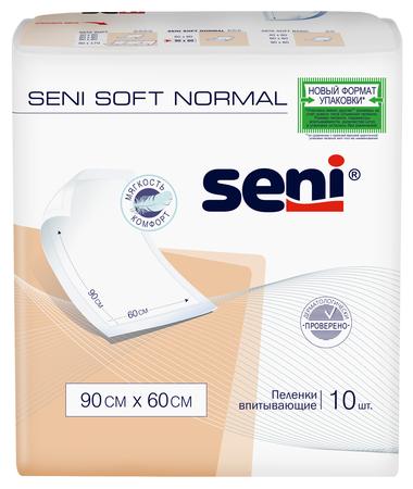 Фото Пеленки Seni Soft Normal, 90 см x 60 см, 10 шт. Фото Пеленки Seni Soft Normal, 90 см x 60 см, 10 шт.