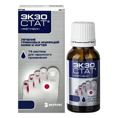 Фото Экзостат, раствор для наружного применения 1%, 12 мл