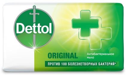 Фото Деттол, мыло антибактериальное оригинальное, 100 г