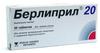 Фото Берлиприл 20, таблетки 20 мг, 30 шт.