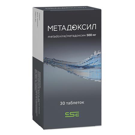 Фото Метадоксил, таблетки 500 мг, 30 шт.