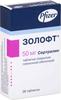 Фото Золофт, таблетки покрыт. плен. об. 50 мг, 28 шт.