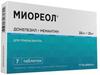 Фото Миореол, таблетки покрыт. плен. об. 10 мг+15 мг, 7 шт.