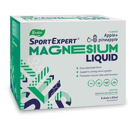 Фото Эвалар Sportexpert Magnesium Liquid (Жидкий Магний) раствор водный 250 мг 50 мл №8