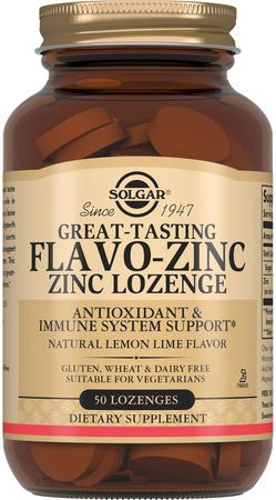 Фото Солгар «Флаво-цинк», пастилки, 50 шт.