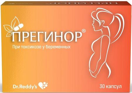 Фото Прегинор, капсулы, 30 шт.