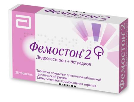 Фото Фемостон 2, таблетки в пленочной оболочке, 28 шт.