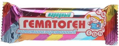 Фото Гематоген Народный витаминизированный, 40 г