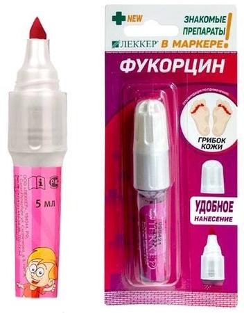Фото Фукорцин-Леккер фломастер 5 мл х1