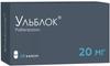Фото Ульблок, капсулы кишечнорастворимые 20 мг, 28 шт.