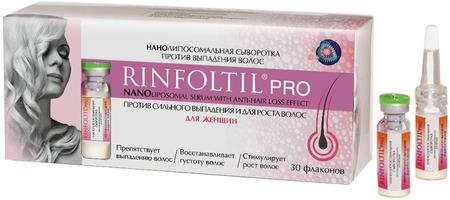 Фото Ринфолтил Про, нанолипосомальная сыворотка против выпадения волос для женщин, флаконы, 30 шт.