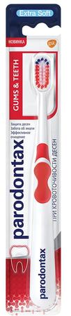Фото Пародонтакс Gums & Teeth Экстра Софт, экстрамягкая зубная щетка