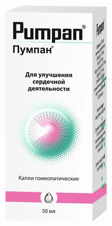 Фото Пумпан, капли гомеопатические, 50 мл.