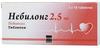 Фото Небилонг, таблетки 2.5 мг, 30 шт.