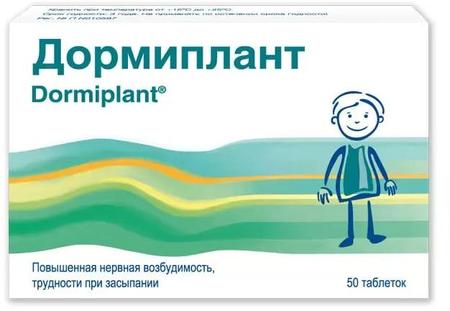 Фото Дормиплант, таблетки покрыт. плен. об., 50 шт.