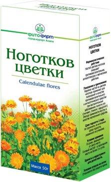 Фото Ноготков цветки, 50 г Фото Ноготков цветки, 50 г