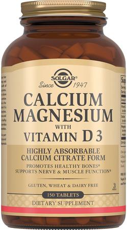 Фото Солгар Кальций-Магний с витамином D3, таблетки, 150 шт.
