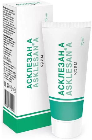 Фото Асклезан А, крем антиварикозный, 75 мл