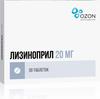 Фото Лизиноприл, таблетки 20 мг, 30 шт.
