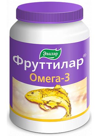 Фото ФРУТТИЛАР Омега 3, пастилки жевательные, 30 шт.