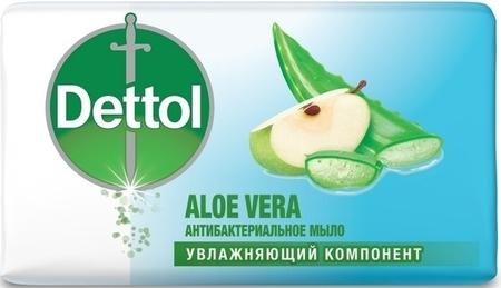 Фото Деттол, мыло антибактериальное (алоэ вера), 100 г