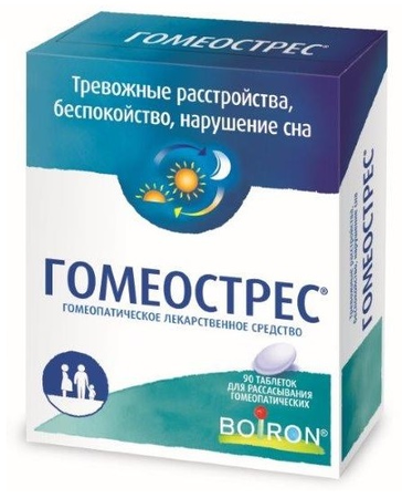Фото Гомеострес табл д/рассас гомеопат х90