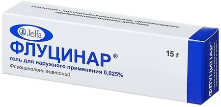 Фото Флуцинар, гель 0.025%, 15 г