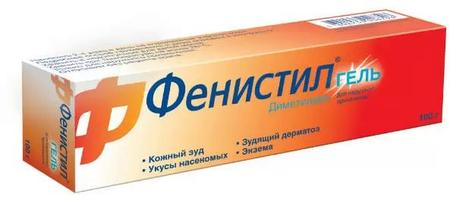 Фото Фенистил, гель 0.1%, 100 г Фото Фенистил, гель 0.1%, 100 г