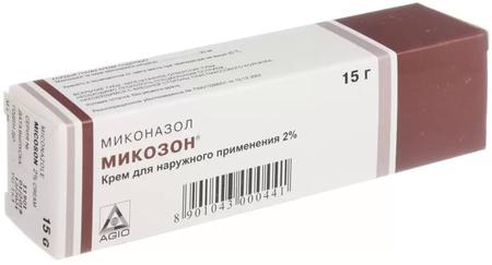 Фото Микозон, крем 2%, 15 г