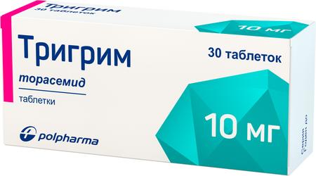 Фото Тригрим, таблетки 10 мг, 30 шт.