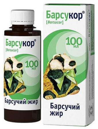 Фото Барсукор Барсучий жир, 100 мл Фото Барсукор Барсучий жир, 100 мл