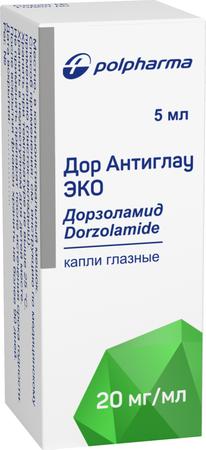 Фото Дор Антиглау ЭКО, капли глазные 20 мг/мл, 5мл Фото Дор Антиглау ЭКО, капли глазные 20 мг/мл, 5мл