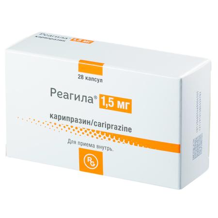 Фото Реагила, капсулы 1,5 мг, 28 шт.